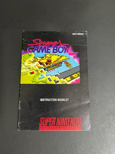 Manual Super Gameboy Original Super Nintendo
