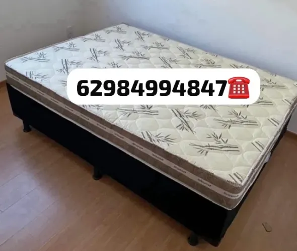 Cama box casal (novo) hoje