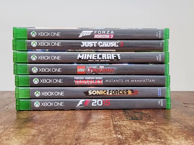 Jogos Xbox One mídia física 