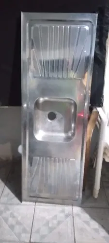 Pia para gabinete de cozinha 2.50x50