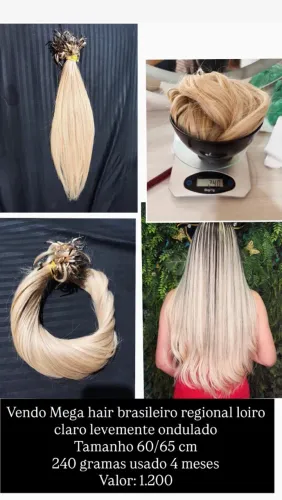 Mega hair brasileiro regional