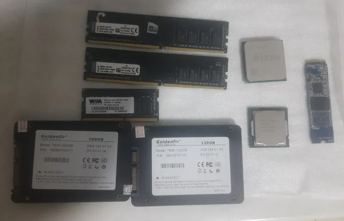 CORE I3 10°, DDR4 8GB, SSD E OUTROS CONSULTAR DESCRIÇÃO PARA TODOS OS VALORES