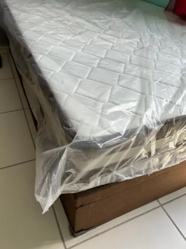 Cama box casal, BASE BAÚ 