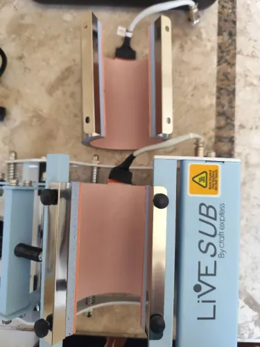 PRENSA TÉRMICA CILÍNDRICA ELITE, marca Live Sub por Craft Express,