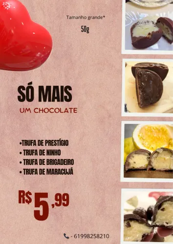 Trufas grandes - 50g - SAMAMBAIA NORTE