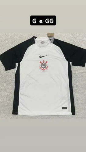 Camisa do Corinthians 2025 branca tamanho G