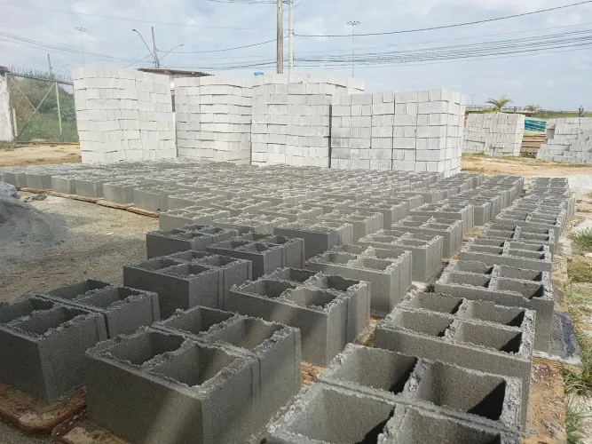 Blocos de concreto 