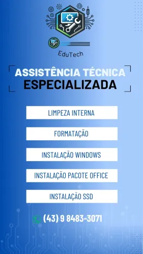 Manutenção de pc/notebook/vídeo game
