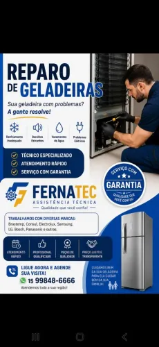 Conserto de geladeiras