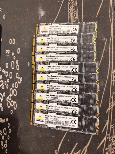 10x m2 sata 128gb