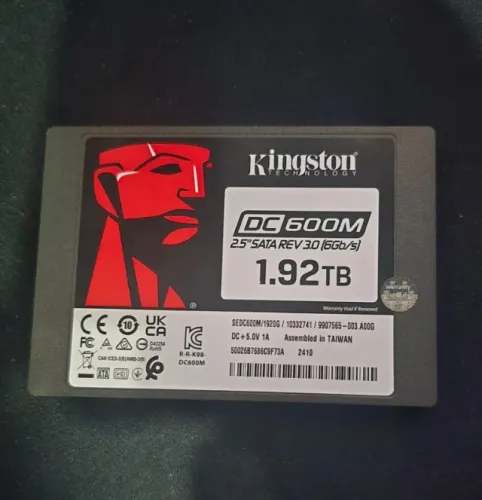 SSD Kingston DC600M Enterprise 1,92TB