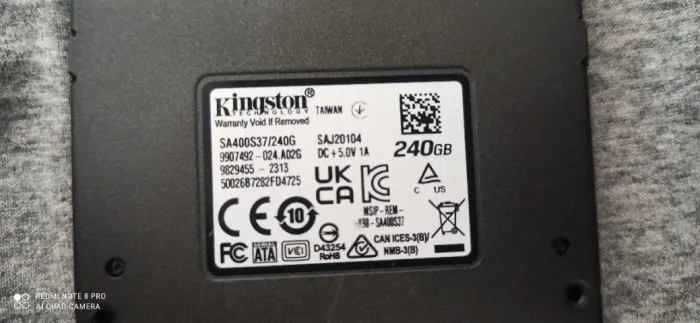 Ssd Kingston 240gb troco por Memória ram