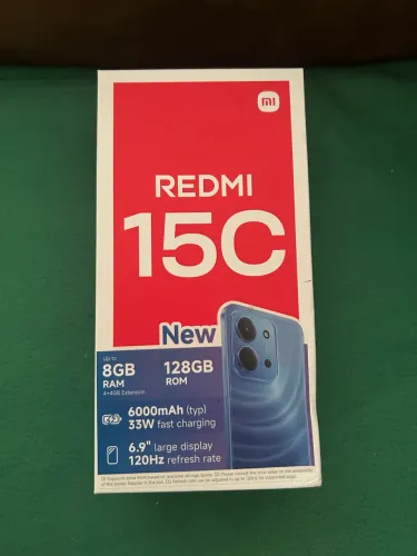 Xiaomi Redmi 15C novo na caixa lacrado