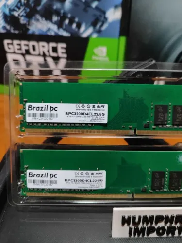 MEMORIA RAM DDR4 16GB 2X8GB 3200MHZ - GARANTIA 3 MESES