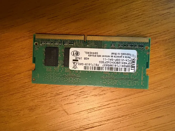 Memória RAM Notebook 4GB DDR4 Smart - PC4-2133P