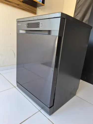 LAVA-LOUÇAS SAMSUNG 14 SERVIÇOS BLACK INOX 220V - OPORTUNIDADE!