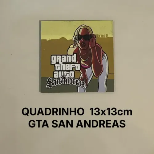 Quadro MDF GTA San Andreas
