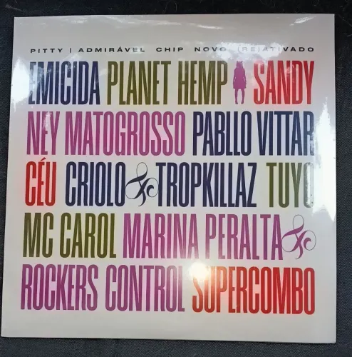 LP VINIL PITTY - ADMIRÁVEL CHIP NOVO (RE) ATIVADO - LACRADO