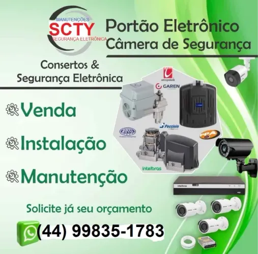 Cerca Elétrica e Alarmes