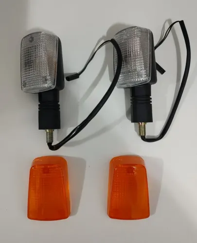 Par de piscas traseiros completos para Suzuki GSX 750F / Suzuki 750F