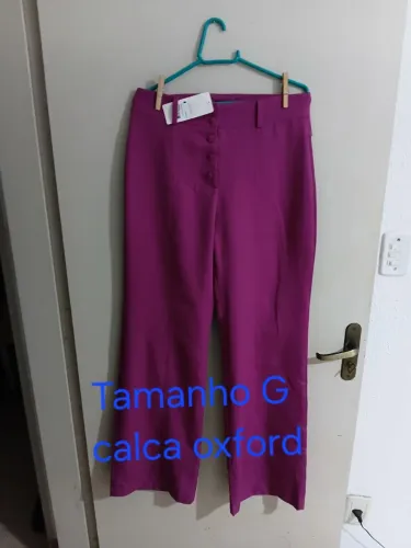 Vendo calças Oxford femininas tamanho G e P