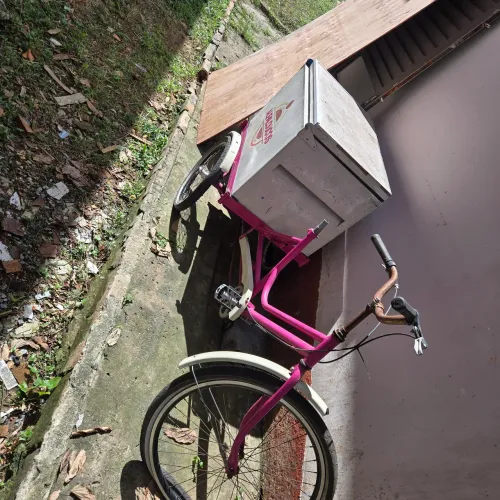 Food bike com caixa térmica 