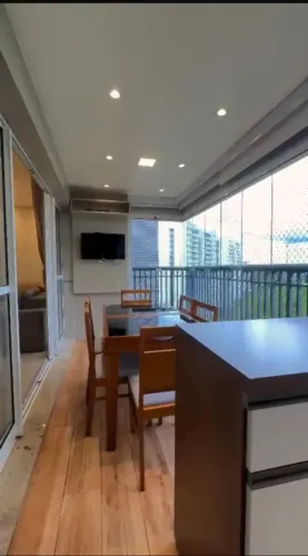 LONDON, RESERVA INGLESA, 134M2, 3 SUÍTES, VARANDA GOUMERT, SEMI -MOBILIADO, 2 VAGAS