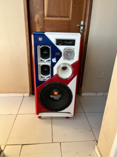 Caixa de som trio