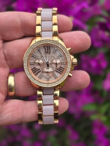 Relógio Feminino Michael Kors - MK 6096 - Bateria e Vedações Novas