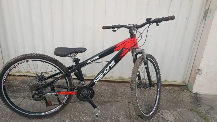 bicicleta aro 26 gts - aero quadro highone joker guidão gts aerougth e marcha element