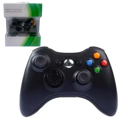 Controle sem fio bluetooth joystick xbox 360 pc computador wireles