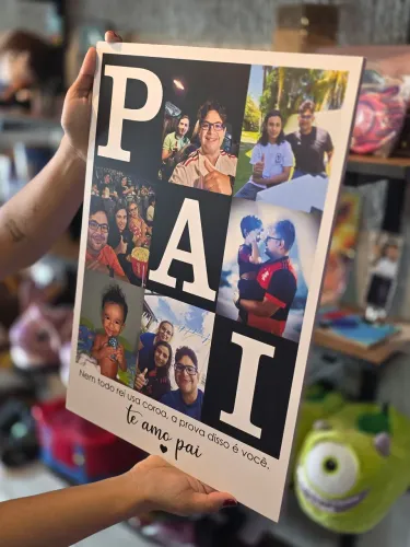 Quadro Personalizado dia dos Pais