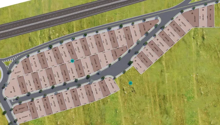 Lotes COMERCIAIS a partir de 360 m2 - Na marginal da Rodovia - OPORTINIDADE