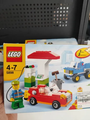Lote Exclusivo LEGO Vintage (Sets 7741, 5898, 6192) - Completo c/ Caixa e Manual