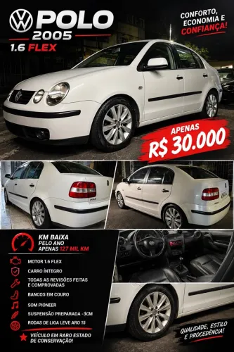 Volkswagen Polo Sedan 1.6 MI Total Flex 8V 4P 2005