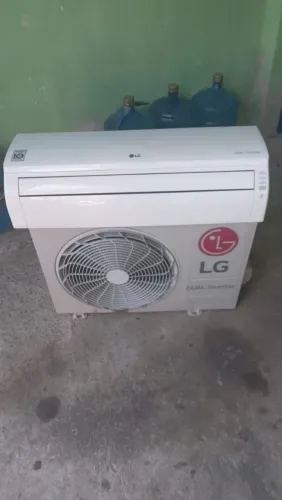 Ar condicionado LG inverter no ponto de instalar 