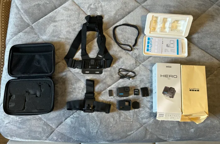Go Pro Hero 4K + Cartão 128Gb + Acessórios