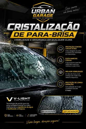 Cristalização de parabrisa