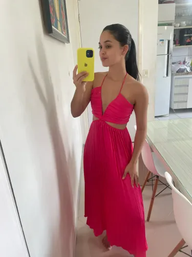 Vestido rosa