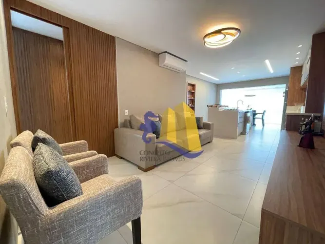 Apartamento com 4 dormitórios para alugar, 153 m² por R$ 4.800,00/dia - Riviera - Módulo 7