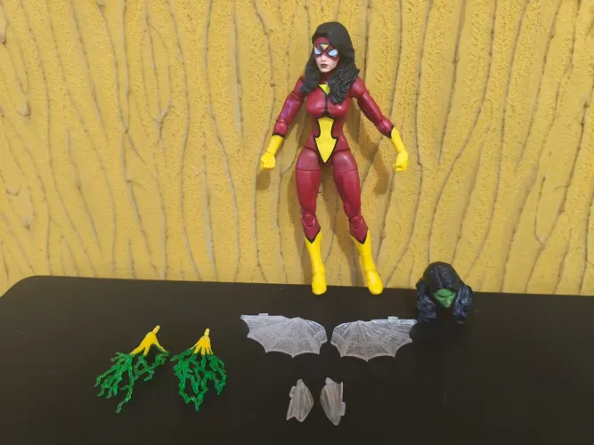 Marvel Legends - Spiderwoman - Mulher Aranha - Clássica