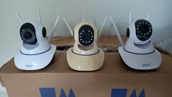Câmeras Wi-fi 3 antenas!