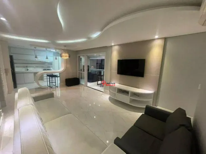 Apartamento com 3 dormitórios para alugar, 121 m² por R$ 7.100/mês - Parque Residencial Na