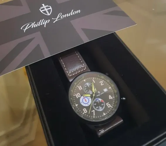 Relógio Phillip London aviator