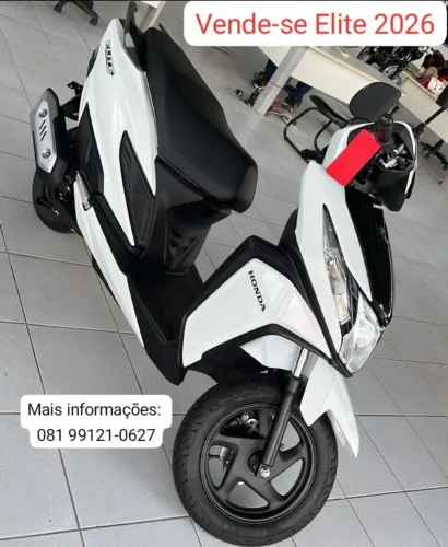 Honda Elite 125 2026 - Excelente Estado / Único Dono
