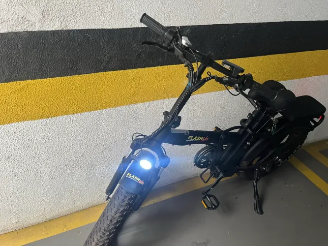 Bicicleta Elétrica Go Fly 1000W Dobrável