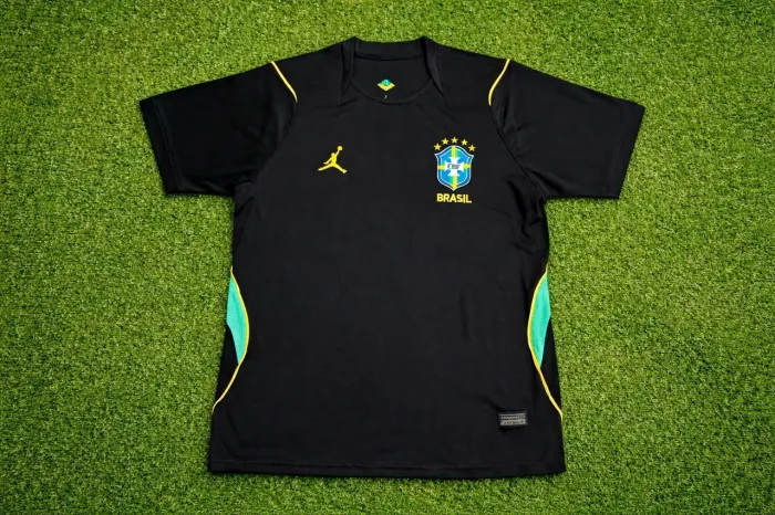 Camisa Seleção Brasileira Treinamento 2026 Preto - Lançamento
