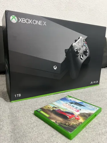 Xbox one X NOVINHO na caixa