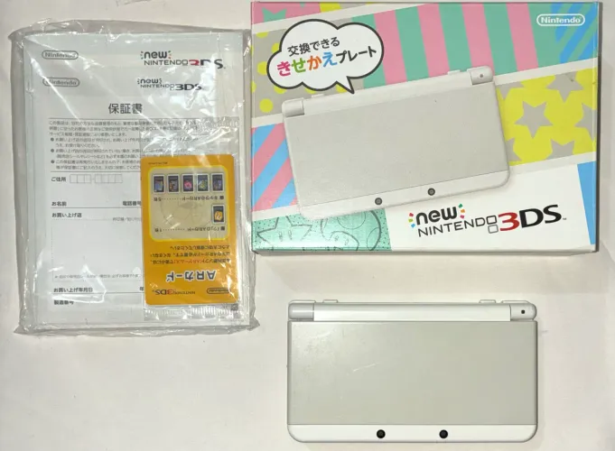 New Nintendo 3Ds Branco jpn 