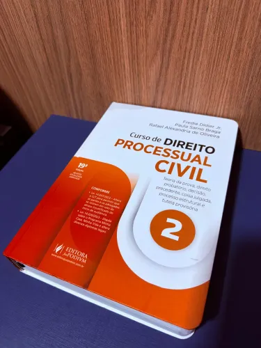 Livro Curso de Direito Processual Civil 2 - Fred Didier 2023/2024